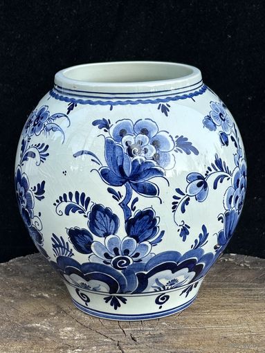 Винтажная ваза Delft Голландия
