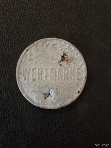 Жетон платежный"  Wertmarke"