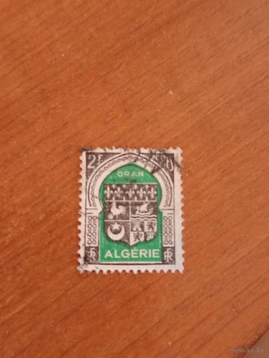 1947 французская колония Алжир герб (4-6)