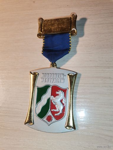 Памятный знак 1984 года, Нордхайм Вестфалия, тяжёлый металл.