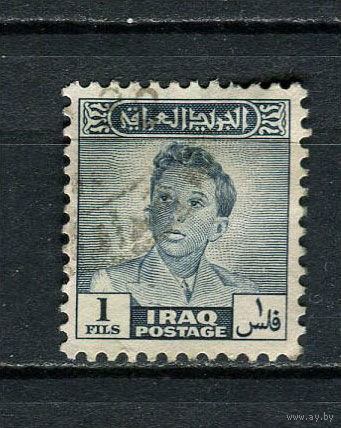Ирак - 1948/1950 - Король Фейсал II 1F - [Mi.127] - 1 марка. Гашеная.  (LOT AR37)