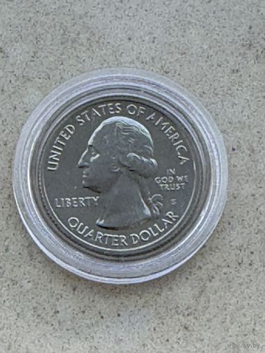 США набор памятных 25 центов 2015 г. Парки США комплект 5 штук. S