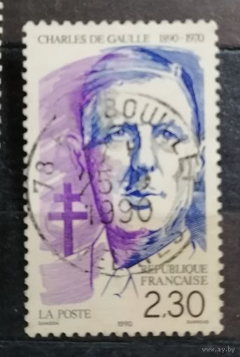 Франция 2990 Шарль де Голль