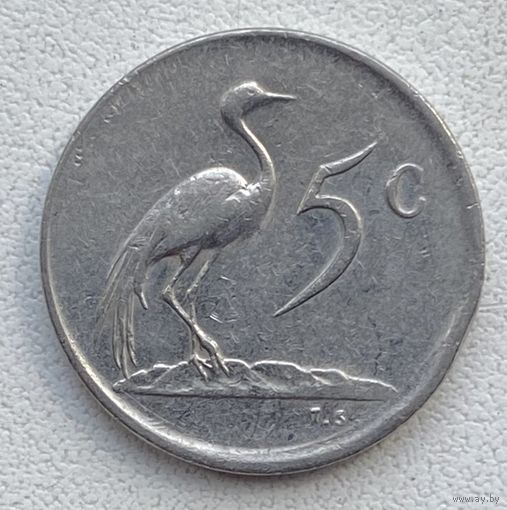 ЮАР 5 центов 1983 г. Цена за 1 шт.