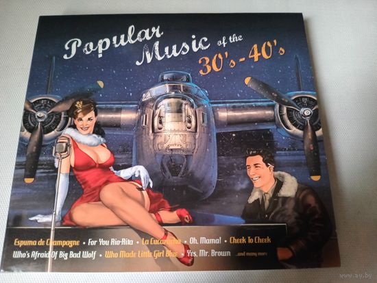 (2cd)  Popular Music Of The 30's - 40's