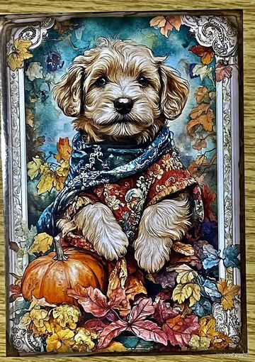 Открытка для посткроссинга чистая 10х15 см.