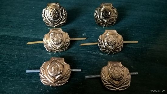 Петличная эмблема Таможни РБ, образца 1996 года (Цена за пару)