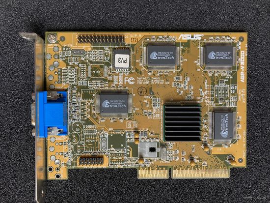 Видеокарта Asus V3000 AGP на чипе Riva128