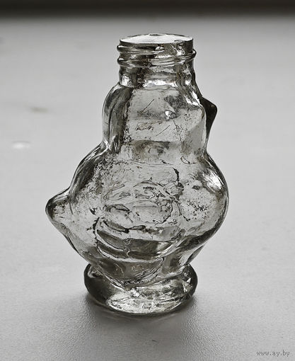 Флакон "Цыплёнок" 1970-1980г., от парфюмерного комбината "Флора" ("Flora"), Tallinn СССР, лот БЛс-1,6