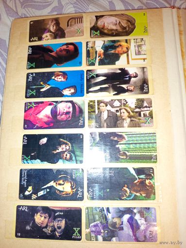 Секретные материалы наклейки