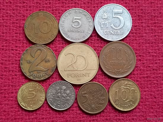 Лот монет Мира