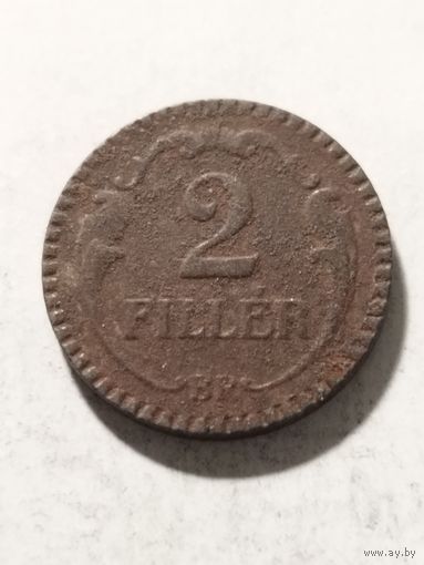 Венгрия 2 филлер 1940