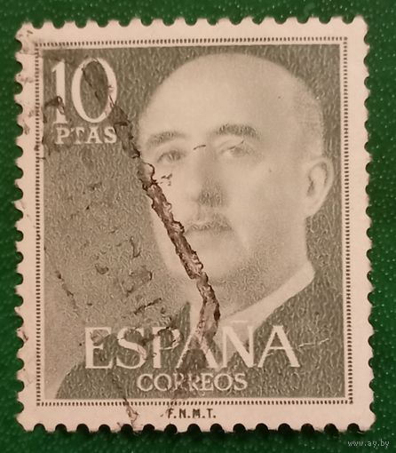 Испания 1955. Генерал Франсиско Франко