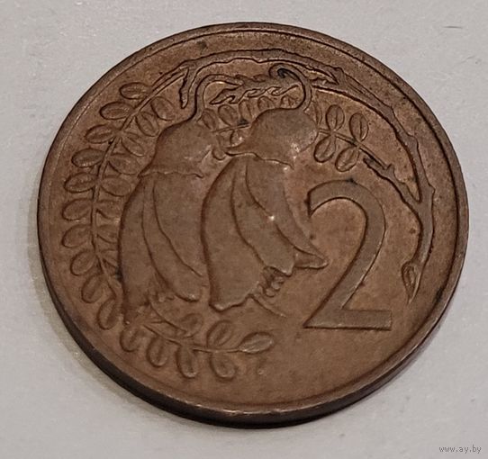 Новая Зеландия 2 цента 1969
