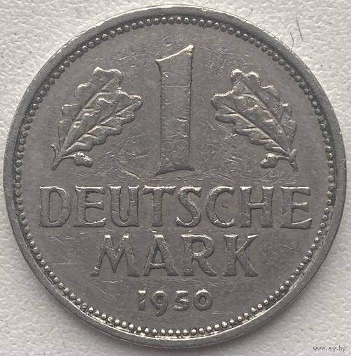 Германия 1 марка 1950 г. J