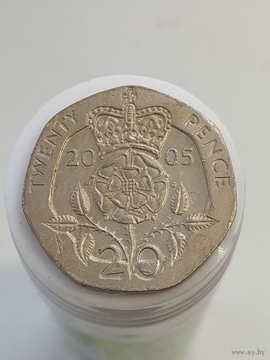20 пенсов Великобритания 2005 года  лот 45