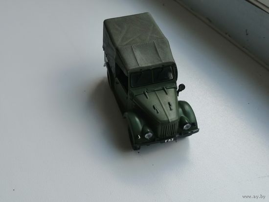 Автолегенда СССР ГАЗ 69 DeAgostini 1:43