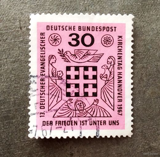 Марк Германия 1967 год Религия