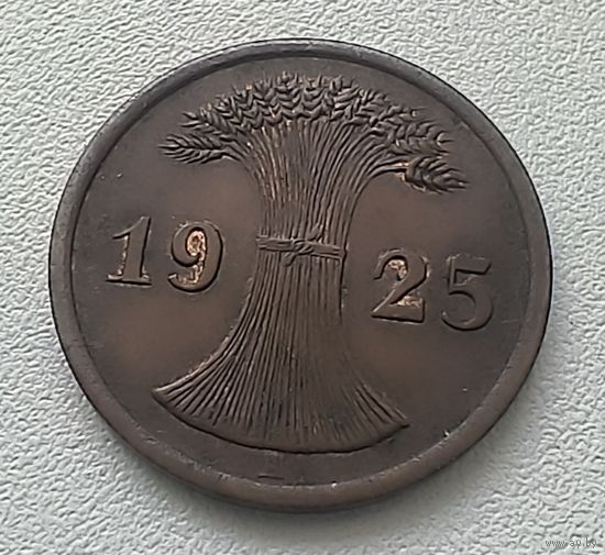 Германия 2 рейхспфеннига, 1925 А 7-10-27