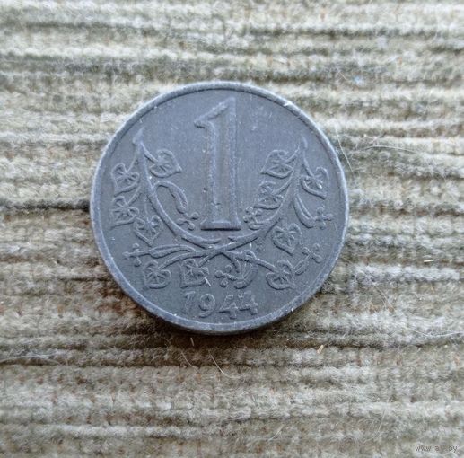 Werty71 Богемия и Моравия 1 крона 1944
