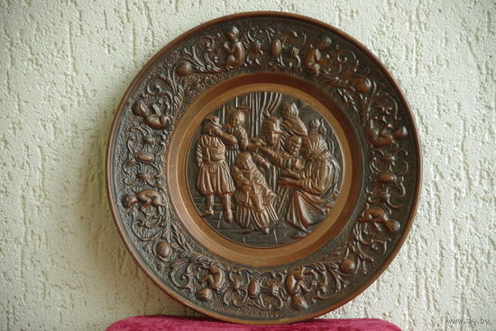 Панно медное 37 см