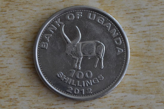 Уганда 100 шиллингов 2012
