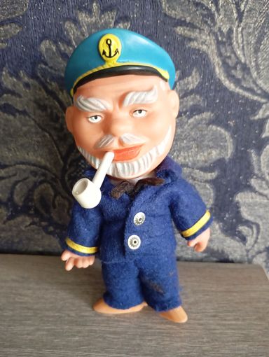 Кукла "Капитан", игрушка ГДР