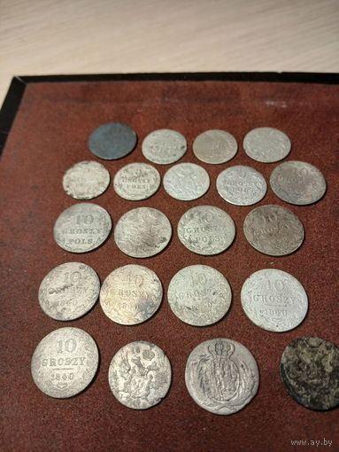 Лот польских серебряных монет