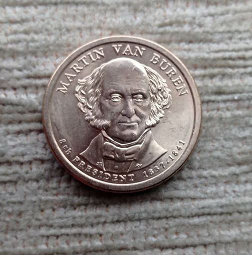 Werty71 США 1 доллар 2008 D 8-й Президент США Мартин Ван Бюрен 1837-1841