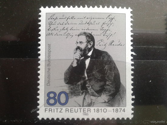 ФРГ 1985 писатель Михель-2,4 евро