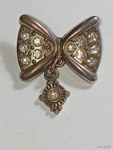 Брошь - заколка  . Распродажа винтажный бижутерии с рубля !