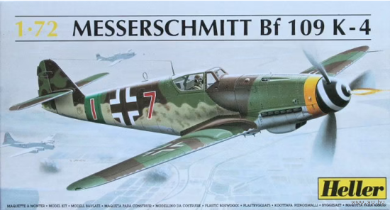 1/72 Me-109K-4 (Heller)