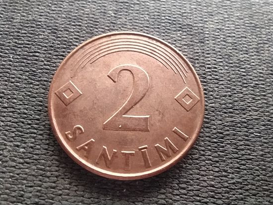 Латвия, 2 сантима 2000, KM# 21