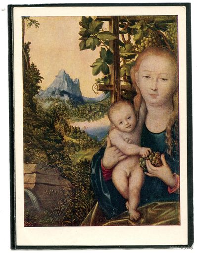 Лукас Кранах. Мадонна с младенцем. Изд. 1962