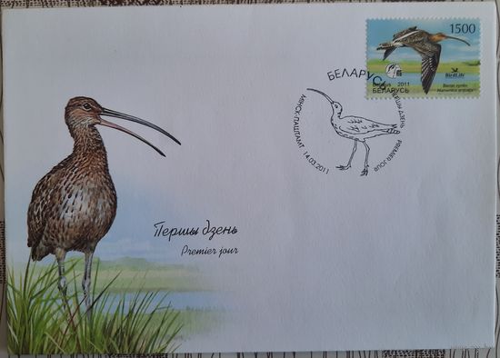 КПД. Птица года Беларуси. Большой кроншнеп. 2011 г.