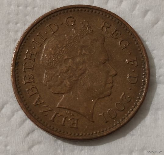 Великобритания 1 пенни, 2001 (14-6-12)