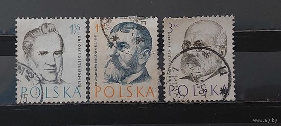 РАСПРОДАЖА ПОЛЬША 1957г. Полная серия. Гаш.