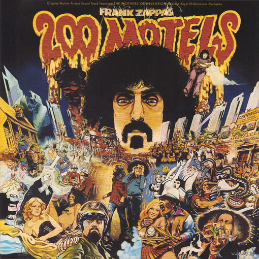 Frank Zappa – 200 Motels, 2LP, POSTER, Booklet, Germany 2021