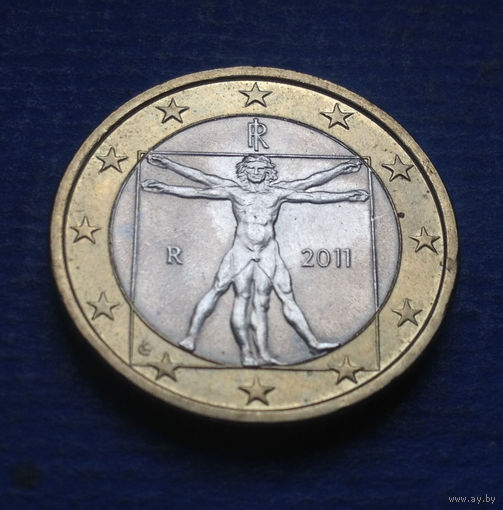 Италия 1 евро 2011