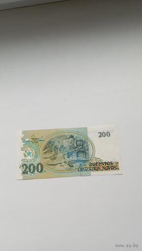 БРАЗИЛИЯ 200 Крузейро 1984 год