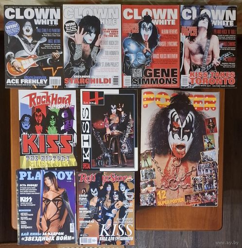 KISS журналы (9шт.)