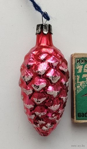 Ёлочная игрушка. Шишка. Д-22.