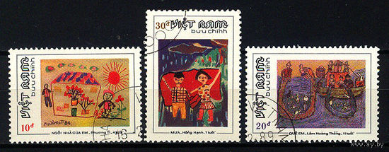 1988 Вьетнам. Детские рисунки