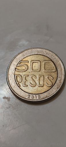 Колумбия 500 песос 2010