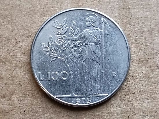 Италия 100 лир, 1978г. (D-107)