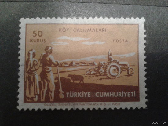Турция 1969 трактор