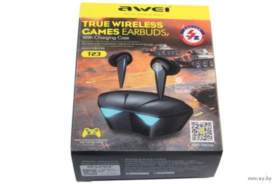 Новые Наушники Awei T23 (черный)