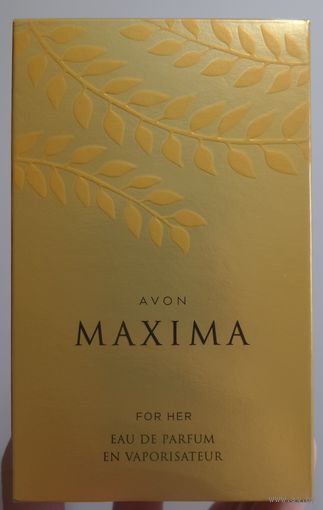 AVON / Maxima for her. Снятость. Парфюмерная вода. Новая          #духи