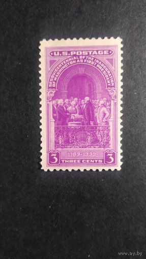 США\а98\1939 президент Вашингтон