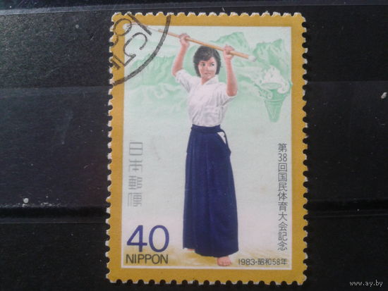 Япония, 1983. Соревнования по нагинате